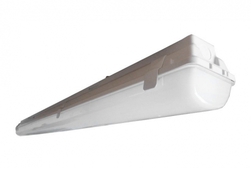 Priemyselné svietidlo – IP 65 F7 GRP+PMMA OPAL LED, 47W/6500Lm + SS CLIPS