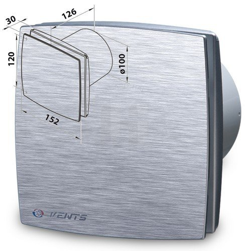 Ventilátor domový 100LDATL
